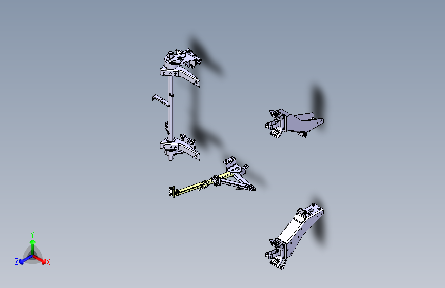 新虎V-重卡 -悬置