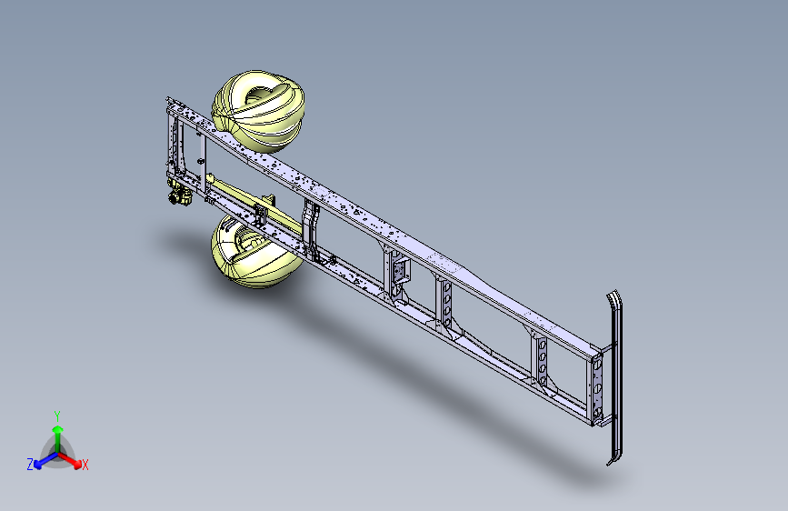 新虎V-重卡 -最终数据宽体底盘