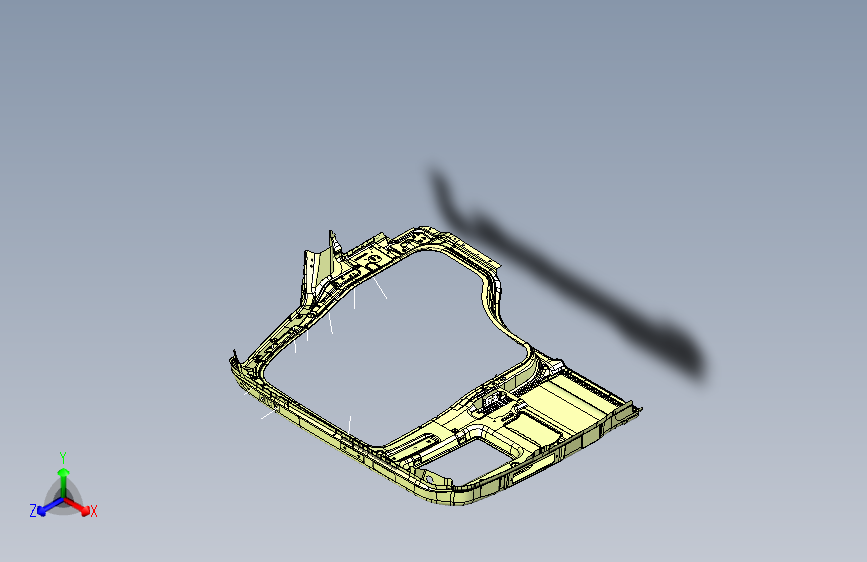 新虎V-重卡 -最终数据宽体白车身