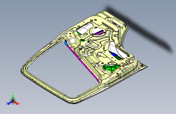 新虎V-重卡 -最终数据宽体开闭件