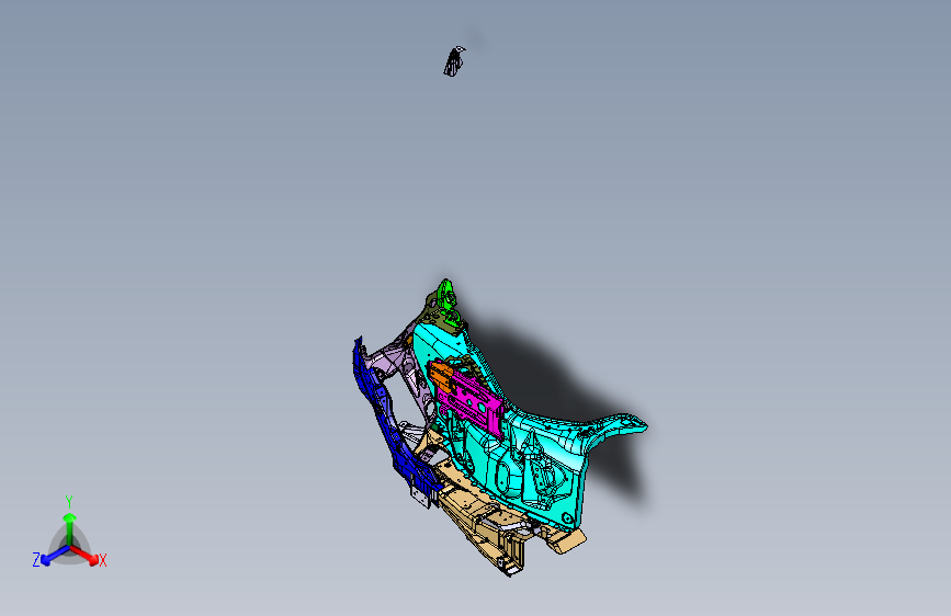 雪佛兰-crolorado库罗德-车身-8400 (engine room)