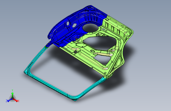 雪铁龙C4 毕加索 -后门rear_door