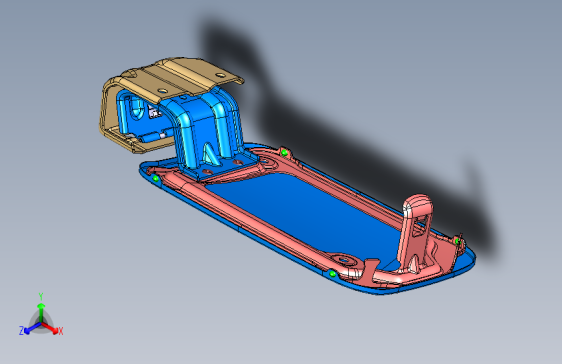 野马 B10 -（加油口盖总成装置）