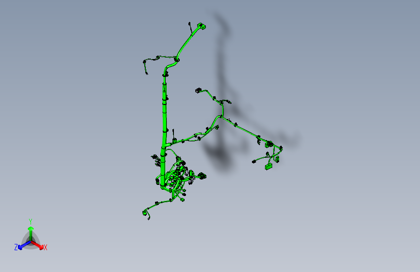 野马 B10 -_仪表板线束装置