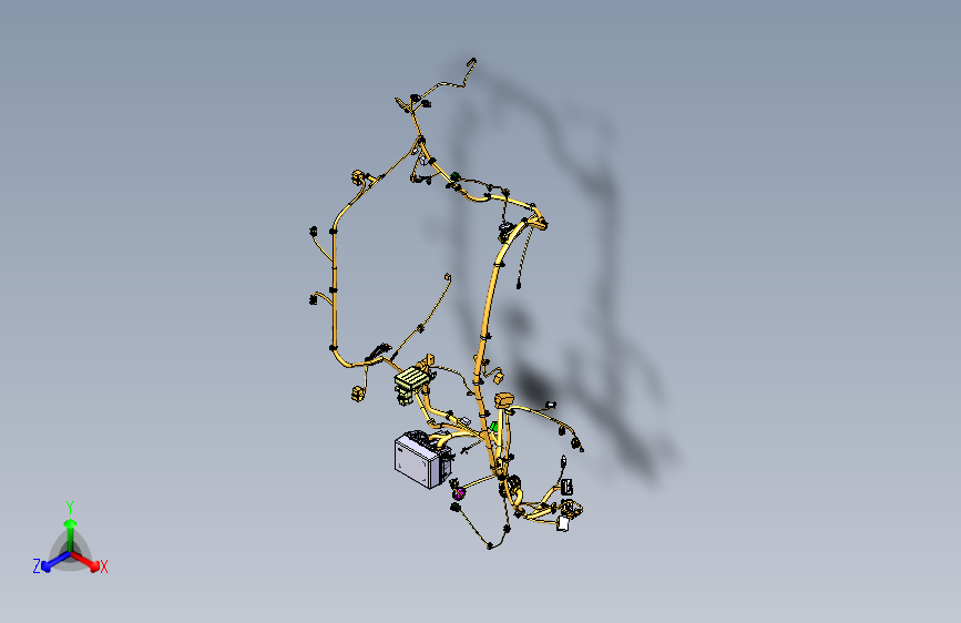 野马 B10 -FNV4011002_前舱线束装置