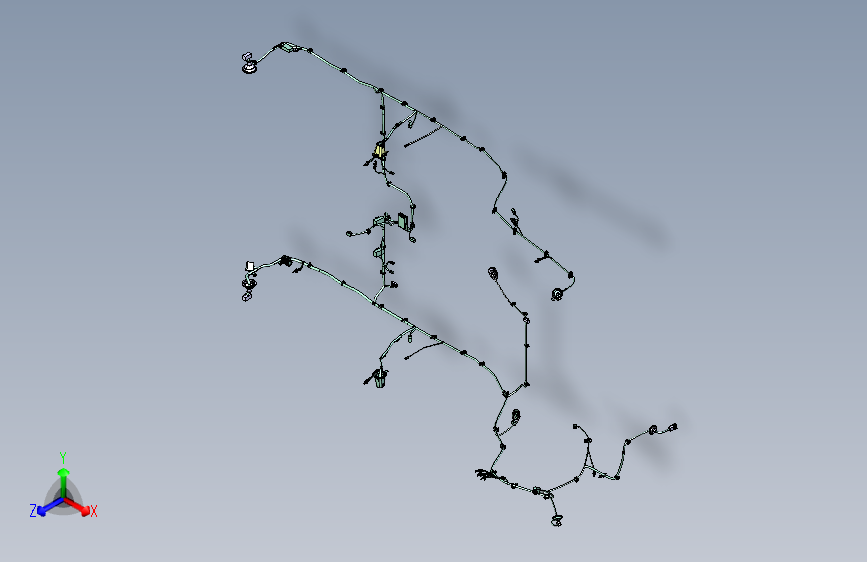 野马 B10 -车身线束装置