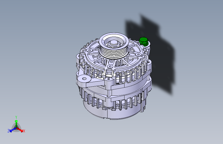 野马 B10 -发电机装置