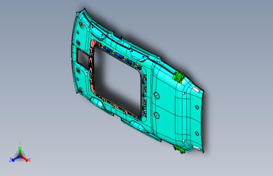 野马 B10 -顶棚装置