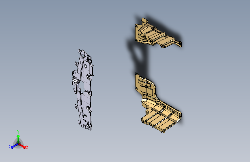 野马 B10 -发动机装饰附件装置