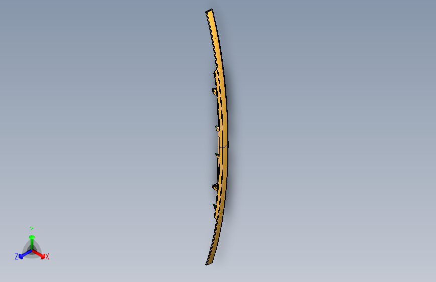 野马 B10 -后背门装饰板装置