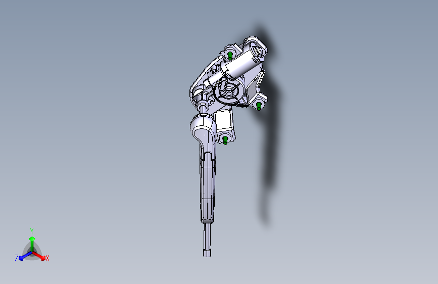 野马 B10 -后雨刮装置