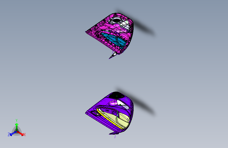 野马 B10 -后门饰板装置