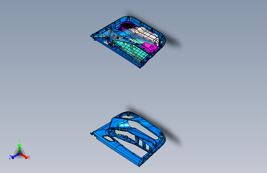 野马 B10 -前门装饰板装置