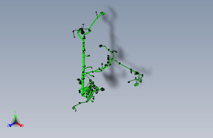 野马 B10 -仪表板线束装置