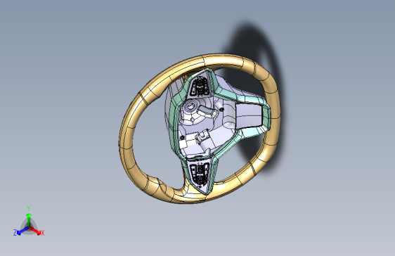 野马 B10 -转向盘装置