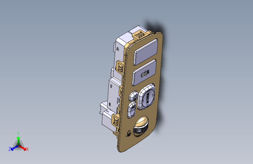野马 B10 -左下护板开关装置