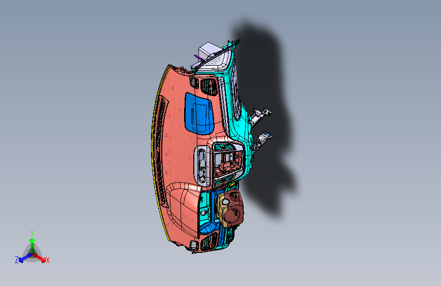 野马 B10 -主仪表板装置