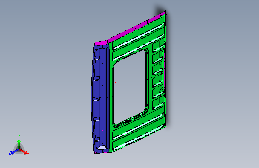 一汽轻卡塞虎3 -侧后围