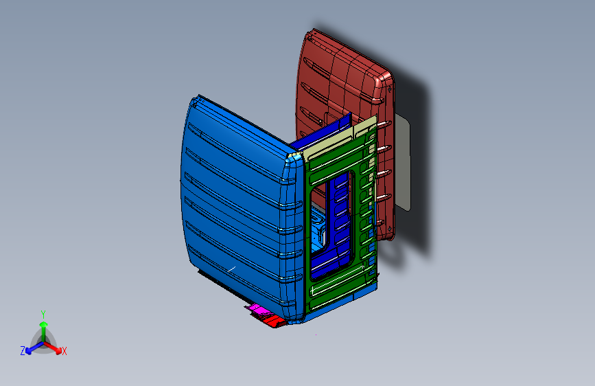 一汽轻卡塞虎3 -单排后侧围