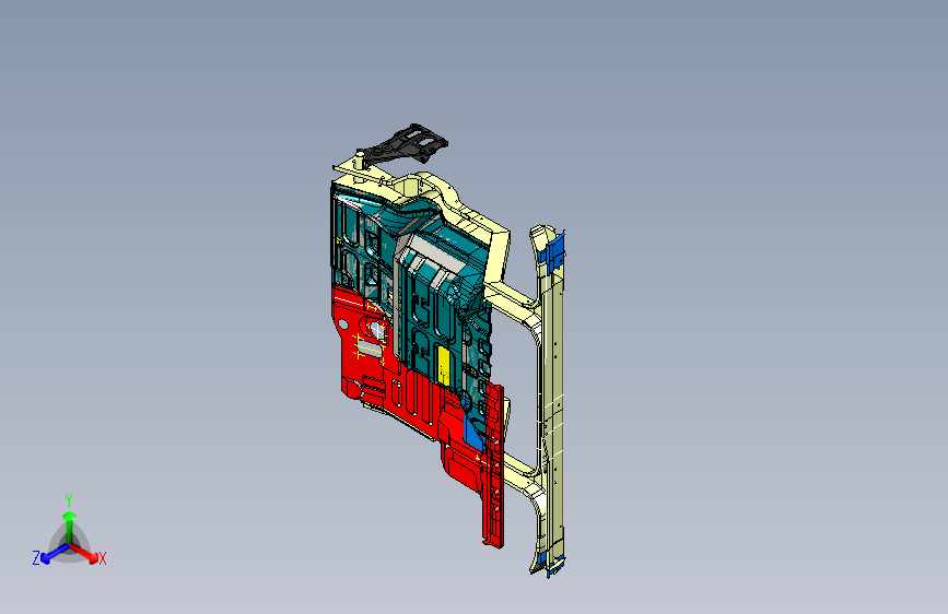 一汽轻卡塞虎3 -地板悬置