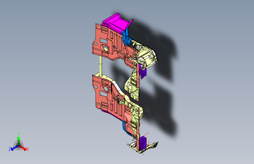一汽轻卡塞虎3 -地板装配