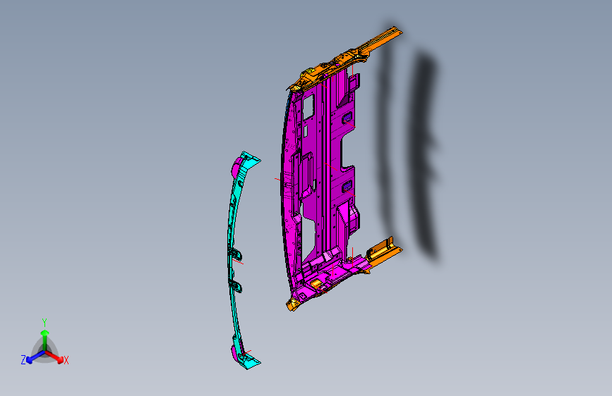 一汽轻卡塞虎3 -前围
