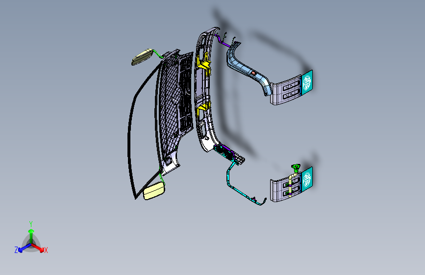 一汽轻卡塞虎3 -外饰3D数据