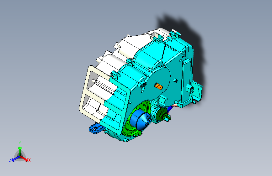 长安跨越MINI轻卡 - 空气调节系统装置