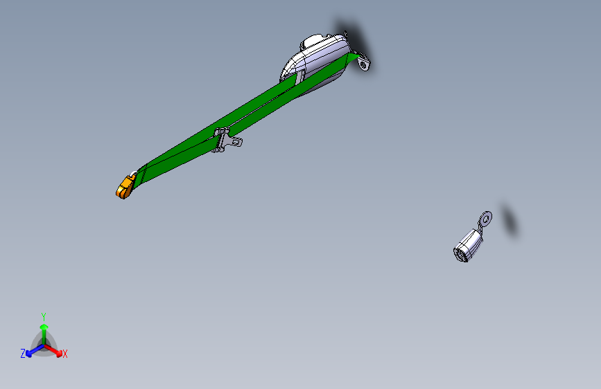 长安跨越MINI轻卡 -副驾驶安全带总成