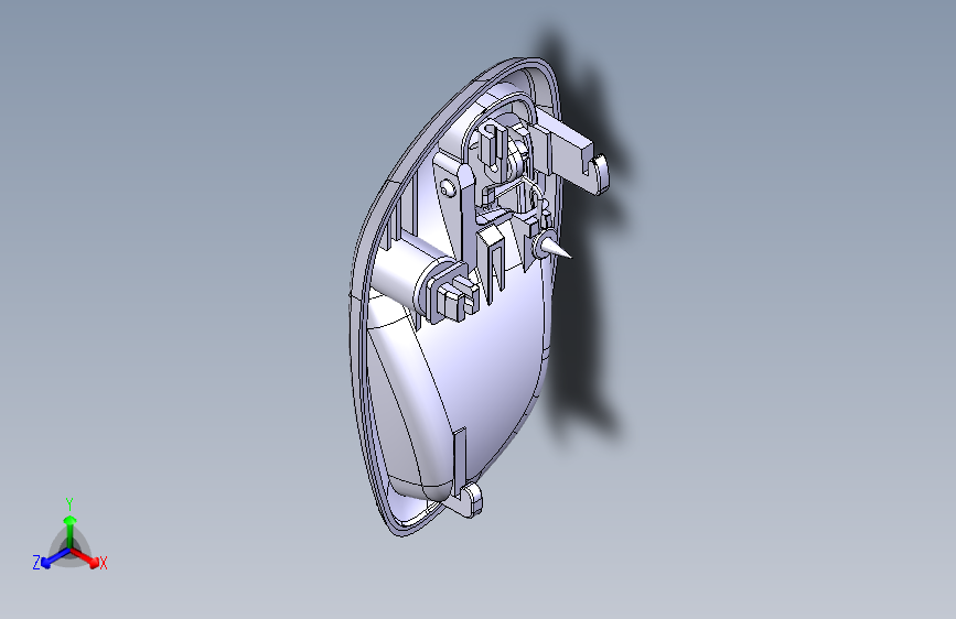 长安跨越MINI轻卡 -前门内开手柄总成 (左)