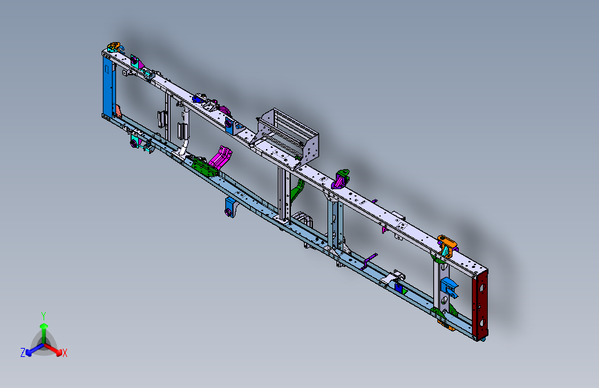 长安新豹小卡 -车架总成