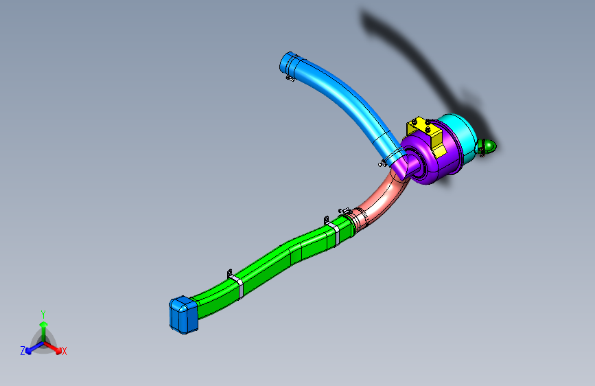 长安新豹小卡 -进气总成