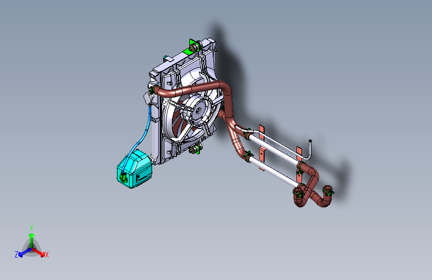 长安新豹小卡 -冷却总成