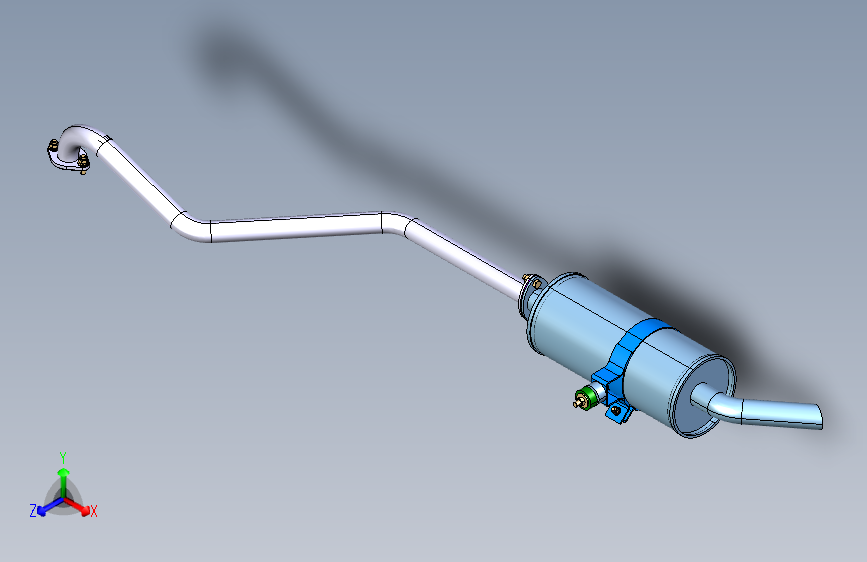 长安新豹小卡 -排气总成