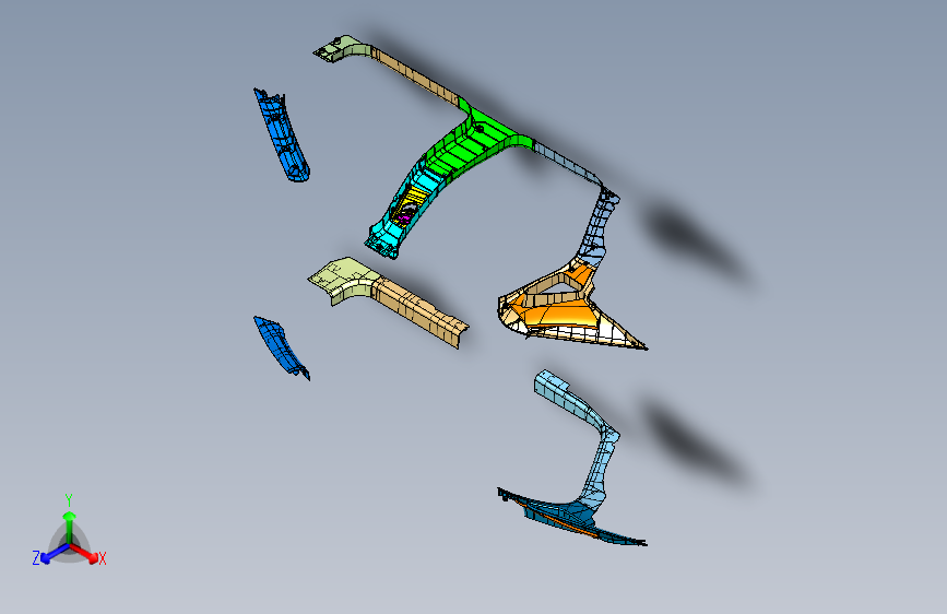 中车时代 -侧围内饰总成