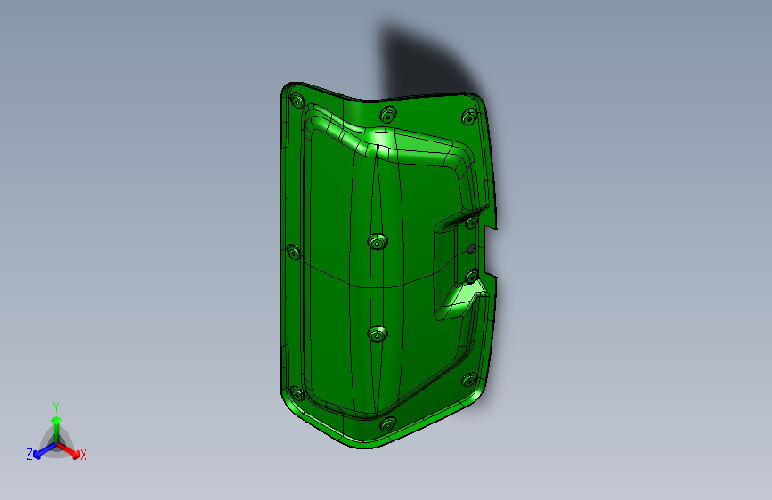 中车时代 -后背门内饰板总成