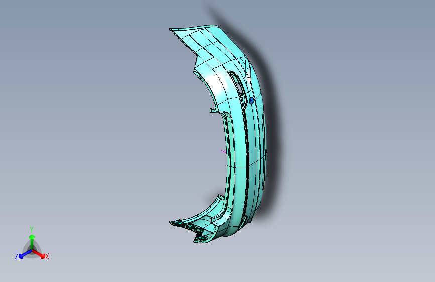 中车时代 -后保险杠总成