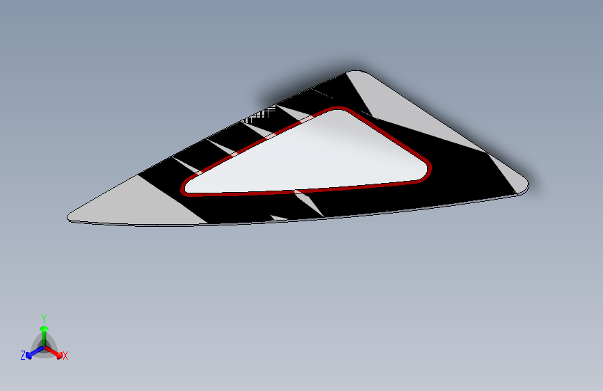 中车时代 -后三角窗玻璃装置