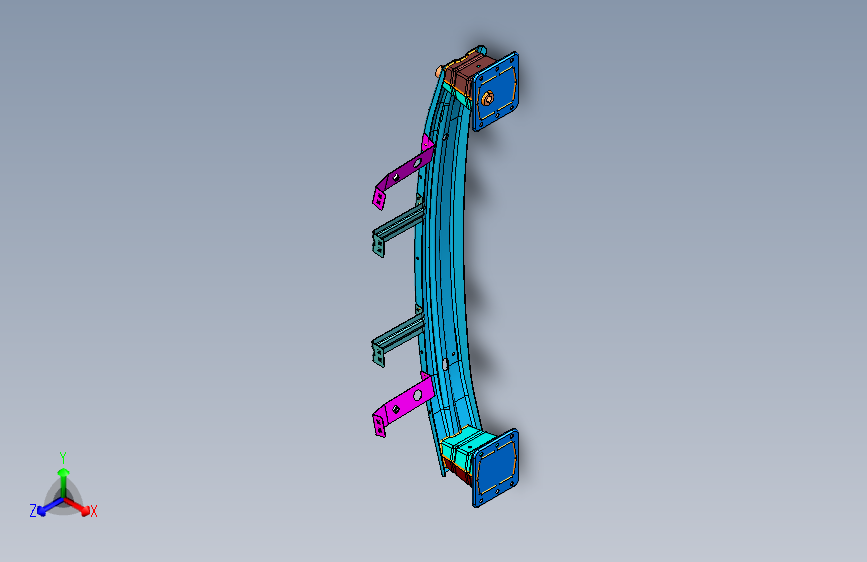 中车时代 -前防撞梁总成