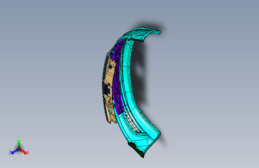 中车时代 -前保险杠总成-低配