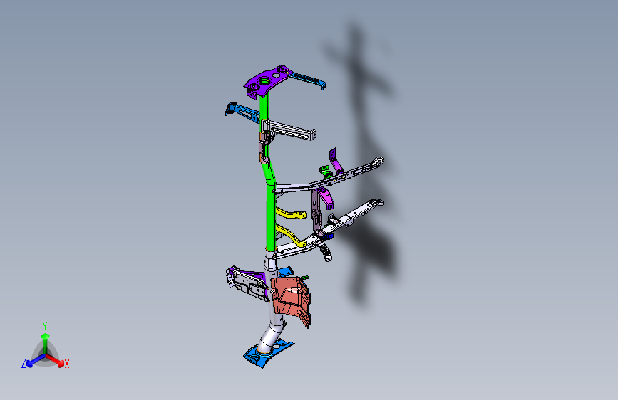 中车时代 -仪表管梁总成