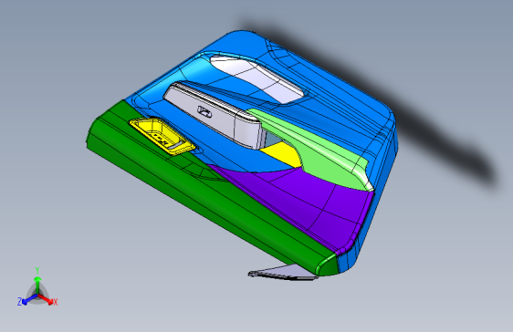 中车时代 -左后门护板总成