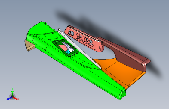 中车时代 -左前门护板总成