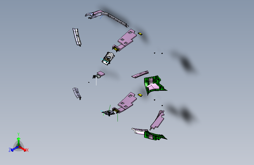 众泰 S21 -立柱装置