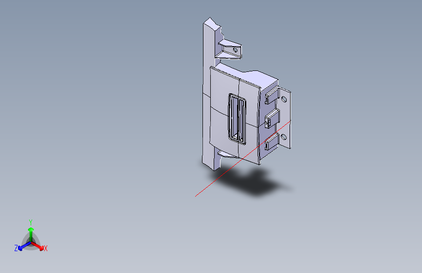 众泰 SR9 - 副仪表板卡槽