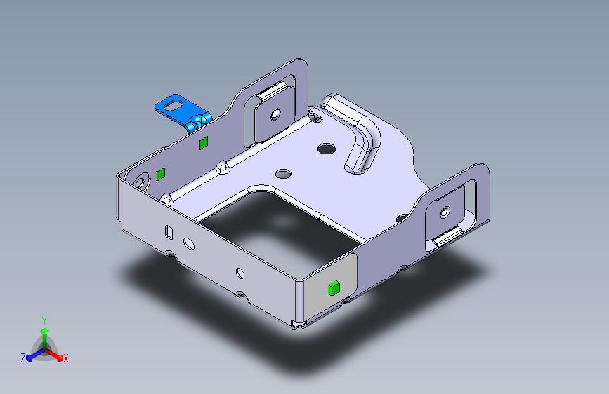 众泰 SR9 -BCM安装支架