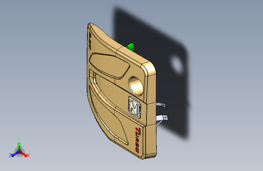 众泰 SR9 -发动机装饰罩（2.0T）