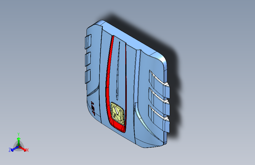 众泰 SR9 -发动机装饰罩装置（1.8T）