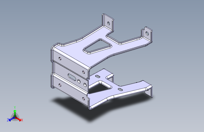 众泰 SR9 -副仪表板后安装支架总成