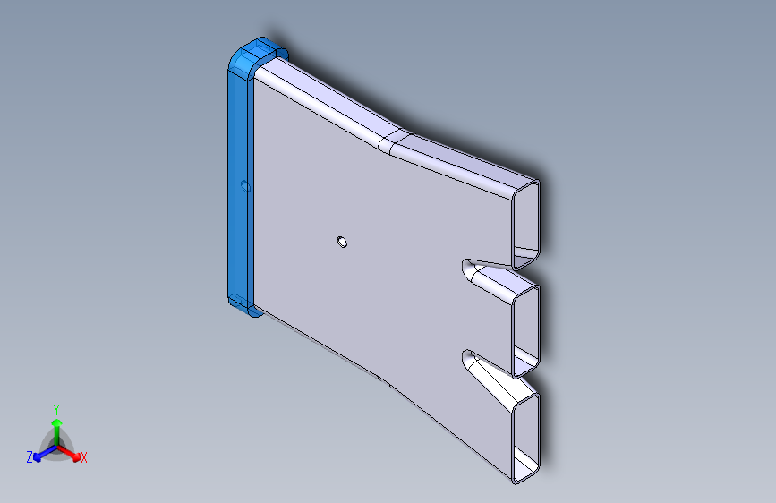 众泰 SR9 -后吹脚风道下段